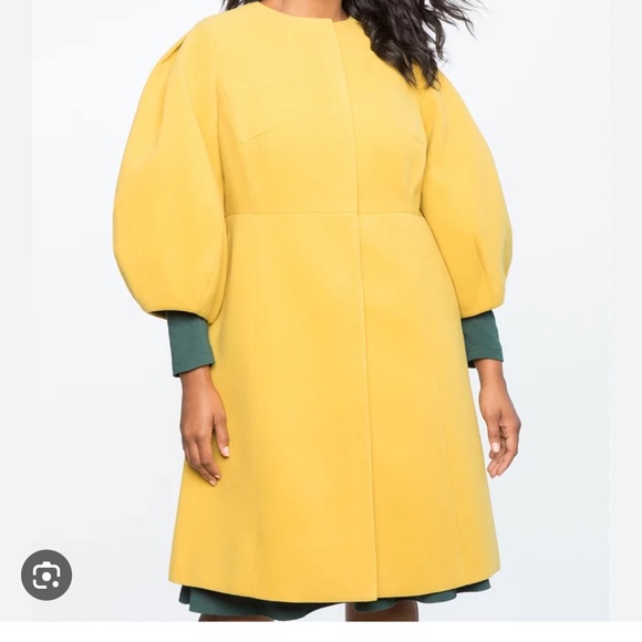 ISO ELOQUII Drama Sleeve Jacket - Picture 2 of 2